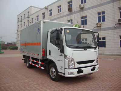 紅宇易燃固體廂式運輸車 HYJ5040XRGB