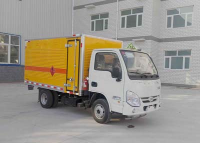 紅宇易燃氣體廂式運輸車HYJ5032XRQB